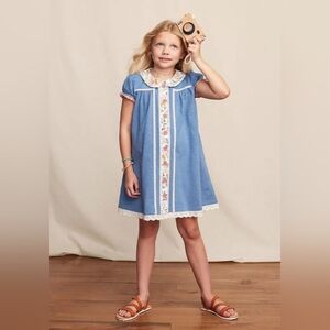 Matilda Jane Heart to Heart Framework Peter Pan Collar Knit Dress